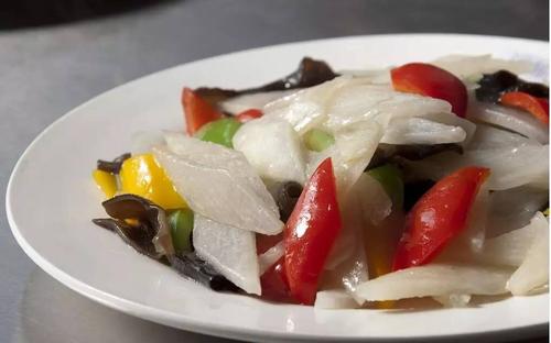 五彩山药这道中餐菜你听说过吗